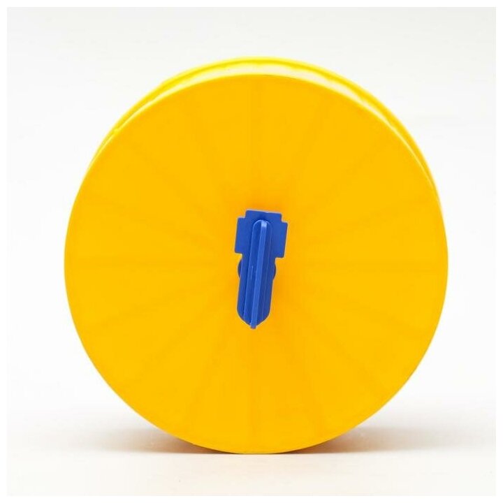 Колесо для грызунов полузакрытое пластиковое, без подставки, 14 см, бежевое - фотография № 11