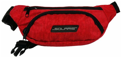 Сумка поясная SOLARIS, красный