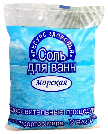 Ресурс Здоровья Соль для ванн Морская, 1 кг