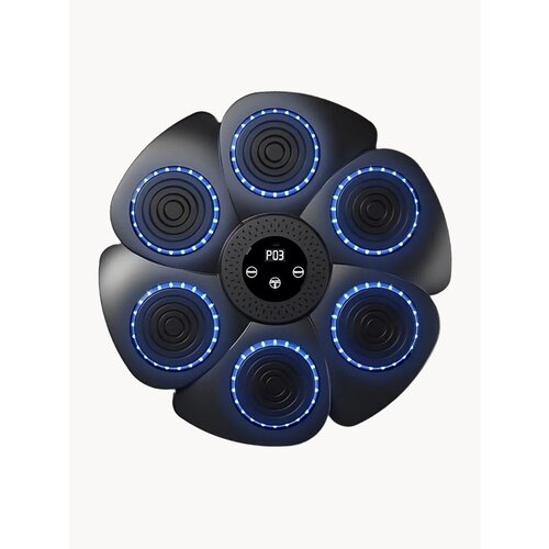 Настенный электронный Боксерский тренажер музыкальный, интерактивный тренажер с музыкой, блютуз, Лапы боксерские