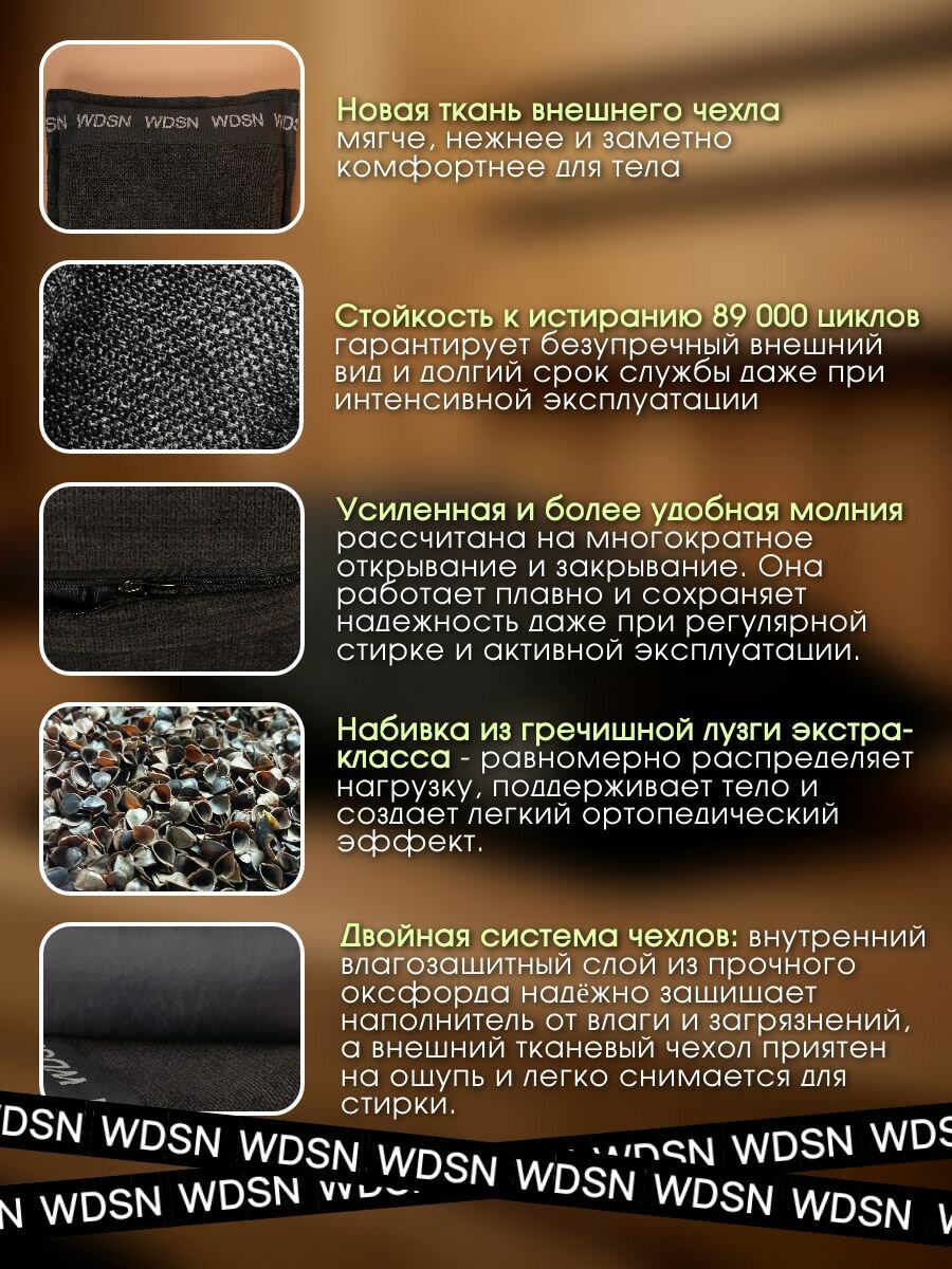 Подушка для бани Woodson Elite 40*40 — фото 1