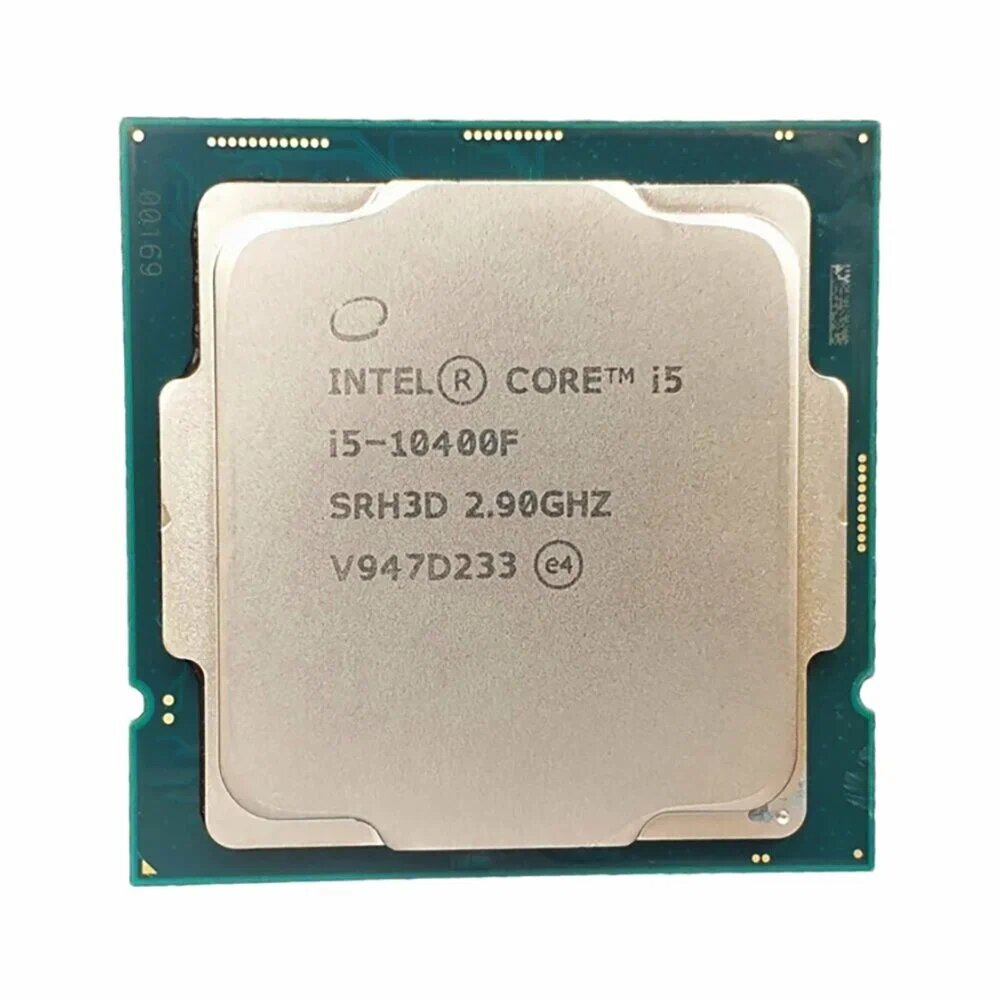 Процессор Intel Core i5 10400F - 6 ядер, 12 потоков, 2,9 ГГц, 65W
