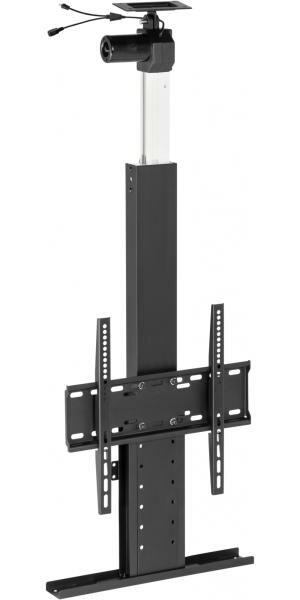 Кронштейн для телевизора Cactus CS-STM-7844 черный 32-55 макс.45кг напольный (моторизованный лифт)