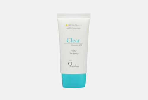 Солнцезащитный крем с LHA-кислотой SPF 50+ PA++++ Dermatic Clear Sunscreen 50 мл