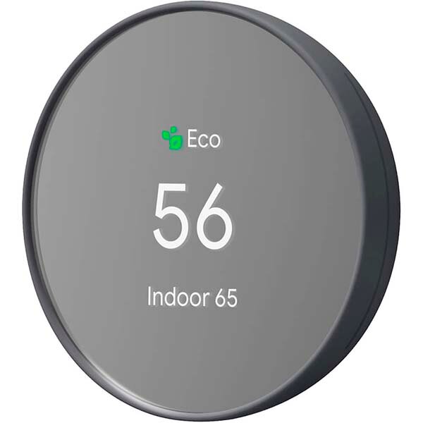 Термостат Google Nest Thermostat G4CVZ GA02081-US Charcoal