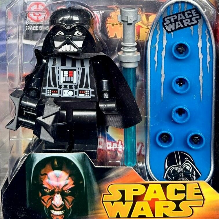 2015-12K Конструктор minifigures Star Wars Darth Vader, фигурка Дарт Вейдер Звездные войны 8 см.