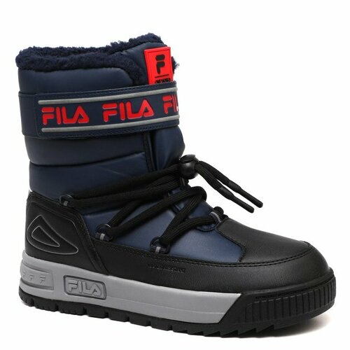 Дутики Fila, размер 36, синий кеды для девочек fila fil high белый