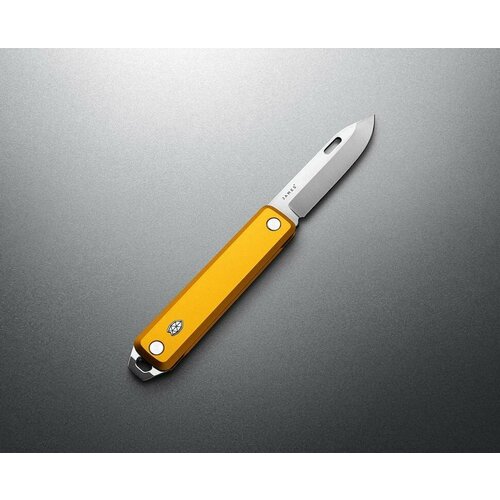 Нож The James Brand The Ellis Slim, Canary, Stainless G10, straight нож складной spy dk slip joint knife orange frn