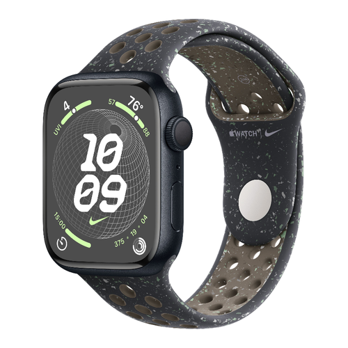 Apple Watch Series 9 45mm Midnight Aluminum Case with Midnight Sky Nike Sport Band (размер M/L)