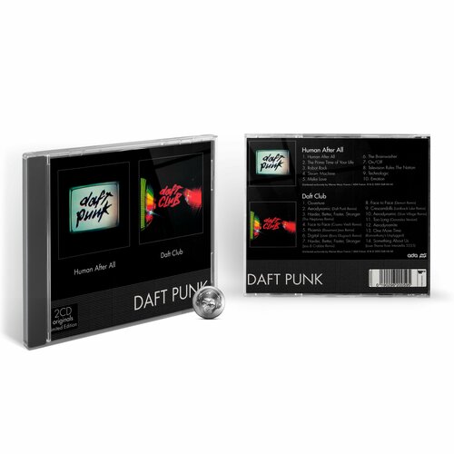 Daft Punk - Human After All/ Daft Club (2CD) 2022 Jewel Аудио диск виниловая пластинка daft punk daft club 2 lp