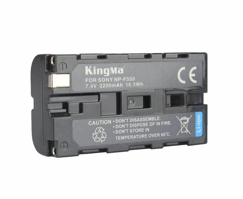 Аккумулятор для Sony NP-F550 KingMa 2200mAh