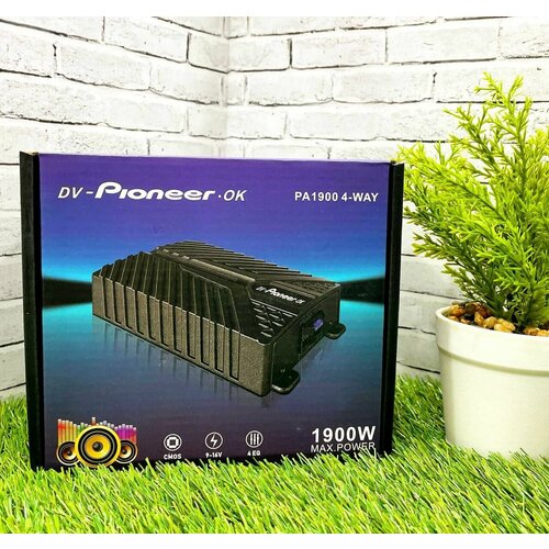 Автомобильный усилитель Android DV Pioneer Ok PA1900 1900Вт 3700₽
