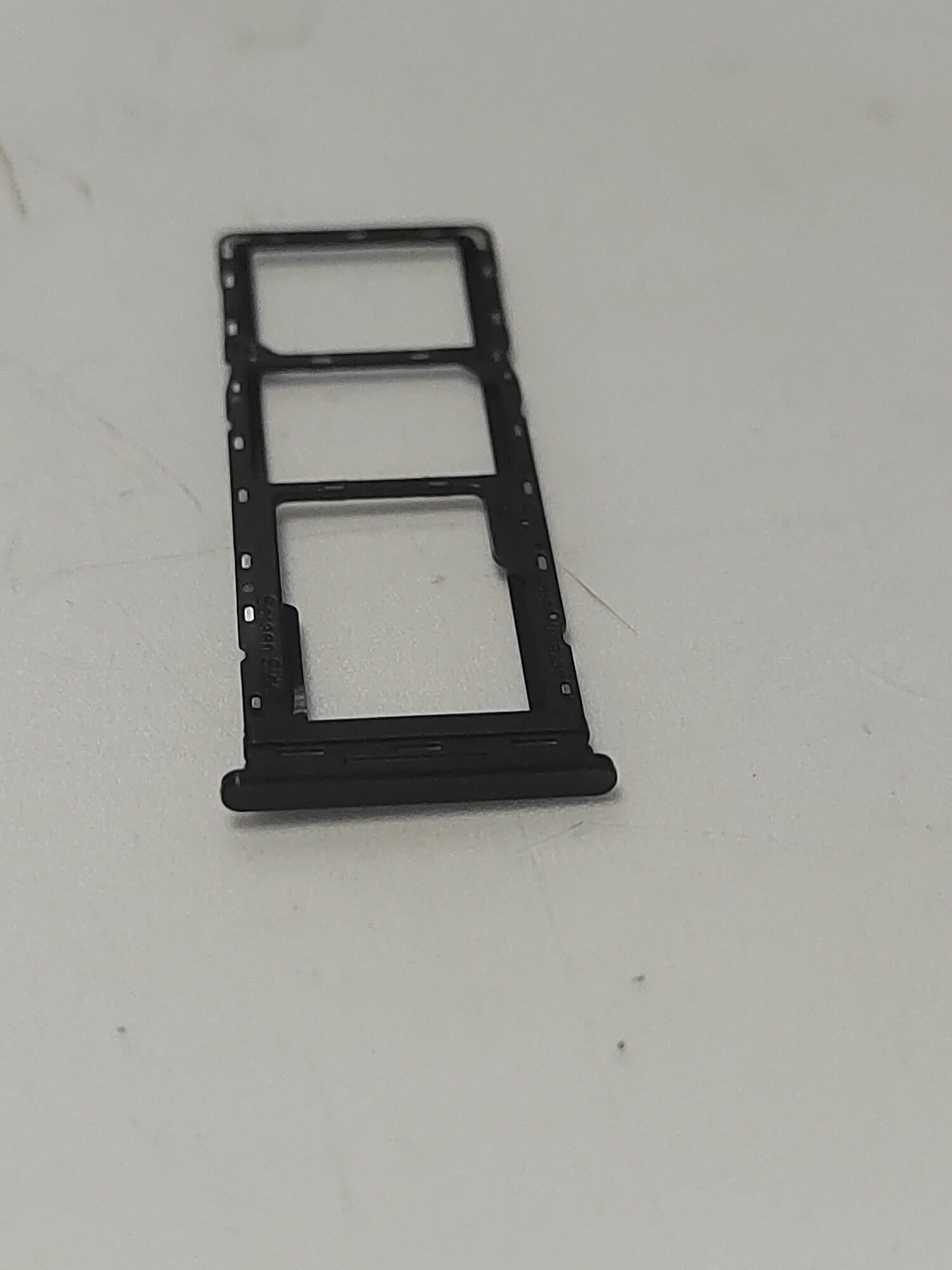Сим лоток для tecno spark 8c черный — фото 1