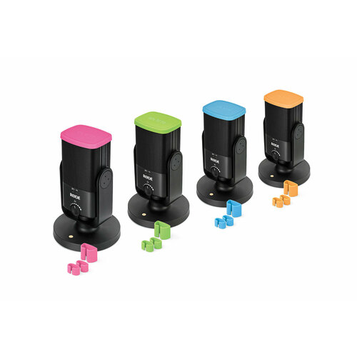 RODE COLORS комплект цветных колпачков и накабельных маркеров для микрофонов NT-USBmini комплект микрофонов rode nt5 mp никель