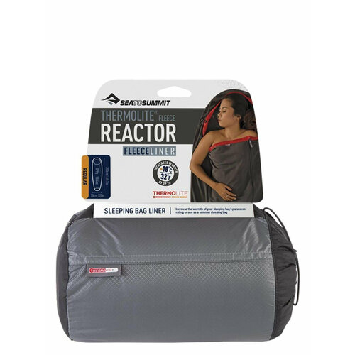 Вкладыш в спальник Sea To Summit Reactor Fleece Liner Thermolite Fleece Liner Grey 1112100₽