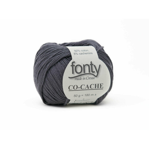 Пряжа Fonty CO-CACHE 50 г180 м цвет 16 92 хлопок 8 кашемир 836₽