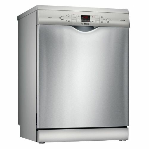 Посудомоечная машина Bosch Serie 4 SMS44DI01T, полноразмерная, напольная, 60см, загрузка 13 комплектов, нержавеющая сталь