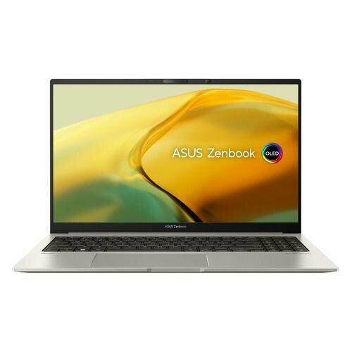 Ноутбук ASUS Zenbook 15 OLED UM3504DA-MA475 90NB1163-M00NX0, 15.6, OLED, AMD Ryzen 7 7735U 2.7ГГц, 8-ядерный, 32ГБ LPDDR5, 1ТБ SSD, AMD Radeon, без операционной системы, серый