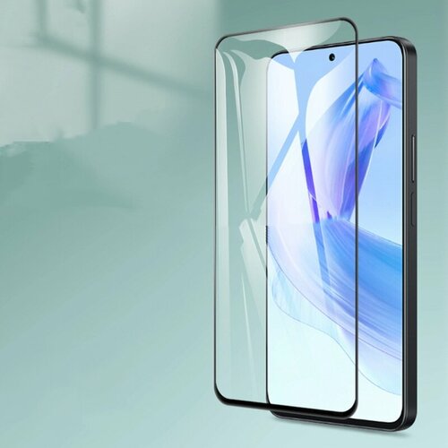 3D/5D защитное стекло MyPads для Honor X50i / Honor 90 Lite с закругленными изогнутыми краями, полностью закрывает экран по краям, с олеофобным пок. 3d 5d защитное стекло mypads для huawei mate 40 pro noh nx9 с закругленными изогнутыми краями которое полностью закрывает экран дисплей по кр