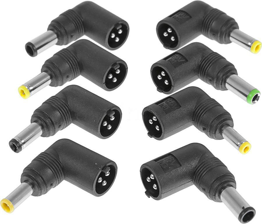 Блок питания Ippon D90U автоматический, 90W 15V-19.5V 11-connectors 4.5A 1xUSB 2.1A от бытовой электросети, LСD индикатор