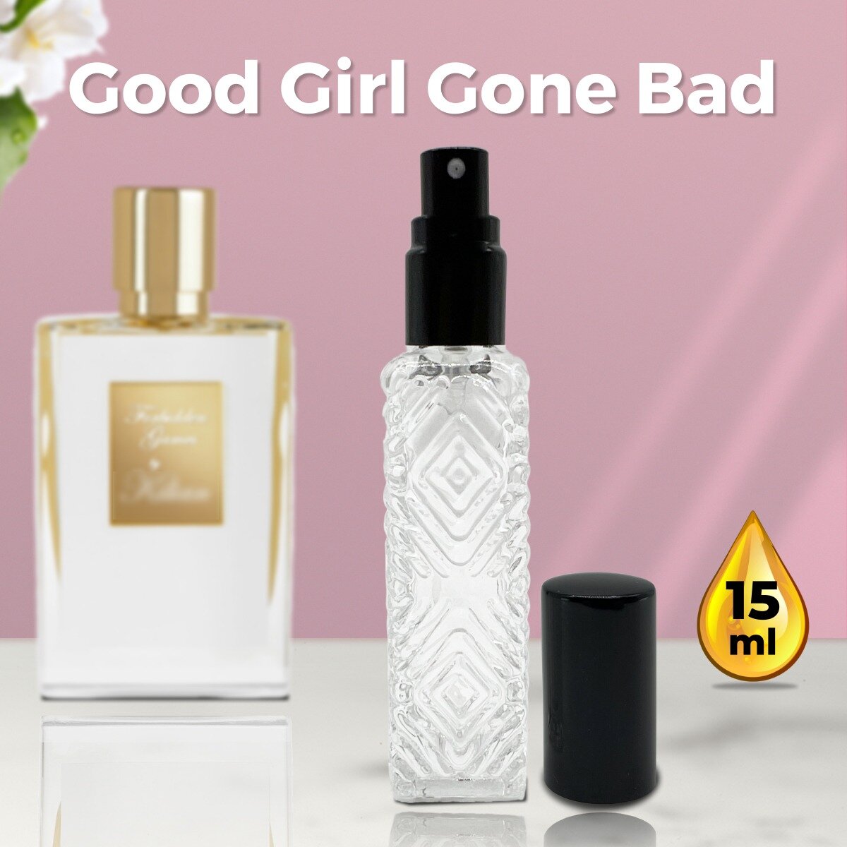 "Good Girl Gone Bad" - Духи женские 15 мл + подарок 1 мл другого аромата