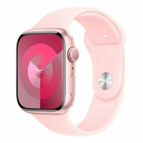 Смарт-часы Apple Watch Series 9 GPS Aluminium Case 41mm Sport Band Pink 4392100₽