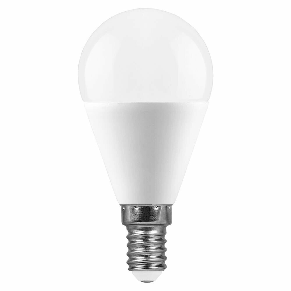 Лампа светодиодная Feron LB-750 Шарик E14 11W 175-265V 4000K (25947). Комплект из 10 шт.