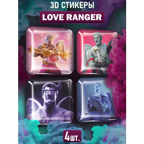 Наклейки на телефон 3D стикеры Love ranger