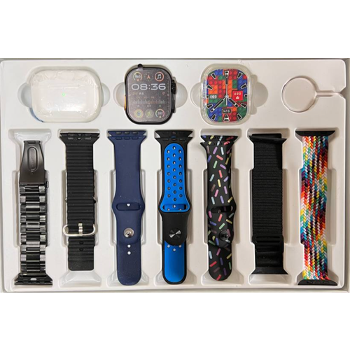 Смарт часы умные часы smart watch набор 711 часы наушник силиконовый чехол 2299₽