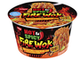 Лапша Nissin Hot Spicy Fire Wok креветки с кунжутом / Ниссин хот спайси креветки с кунжутом 129гр.