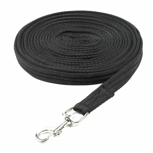Корда для лошади SHIRES , 8 м, чёрный (Великобритания)