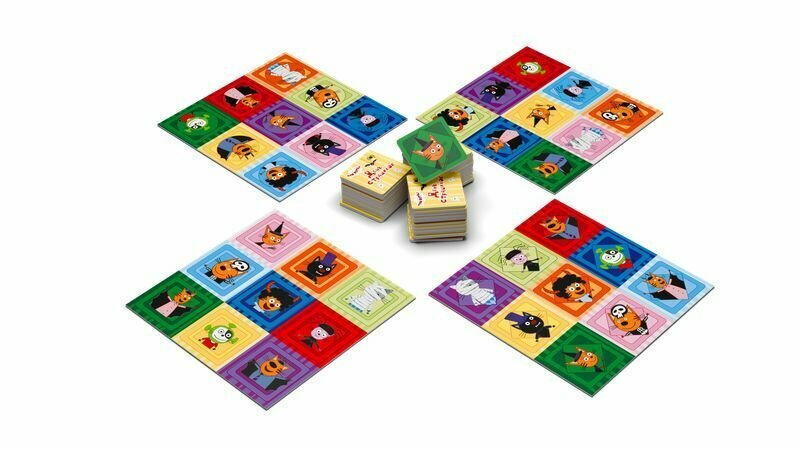 Настольная игра для всей семьи Три кота День страшилок — фото 1