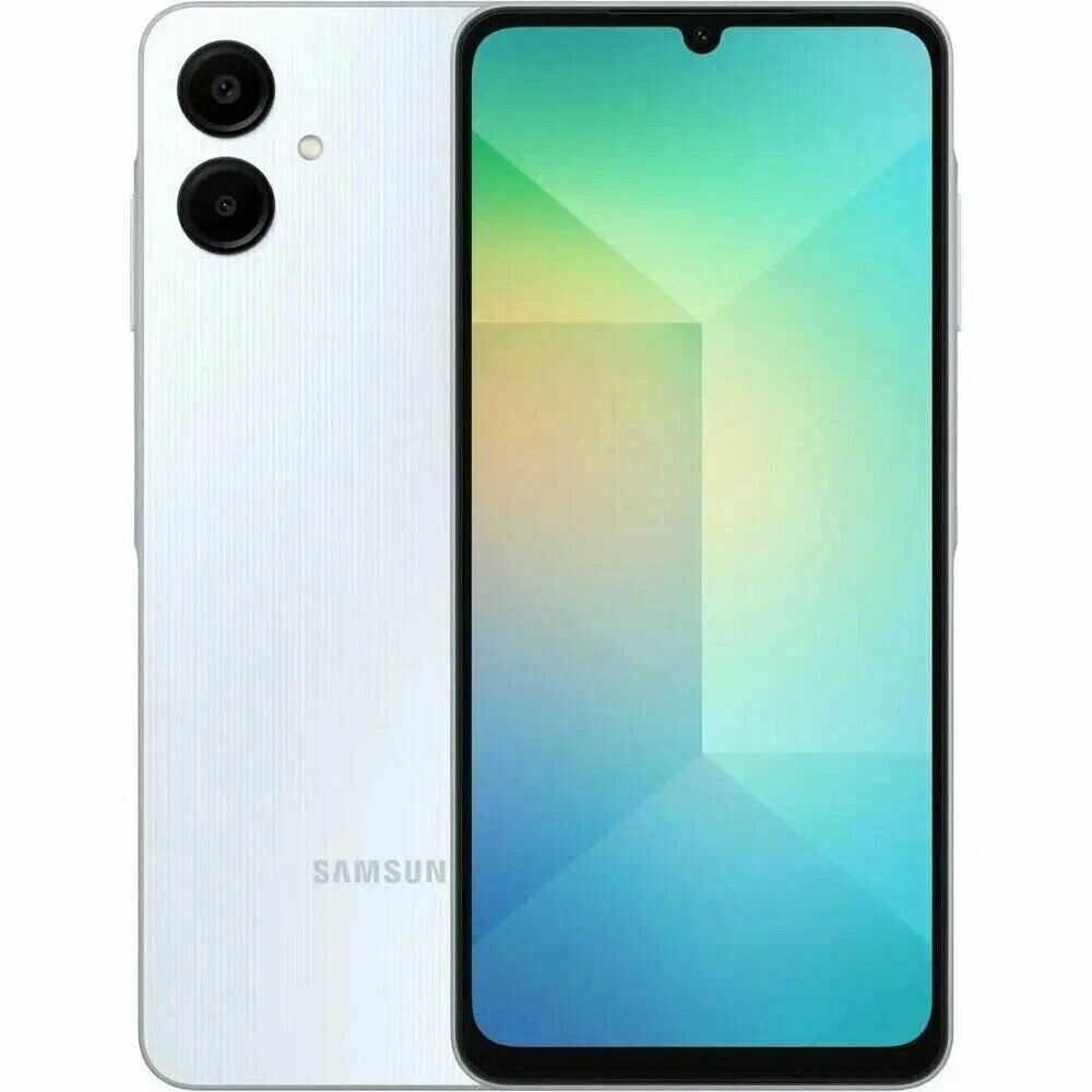 Смартфон Samsung Galaxy A06 4/64 ГБ Global Dual nano Sim Light Blue (голубой)
