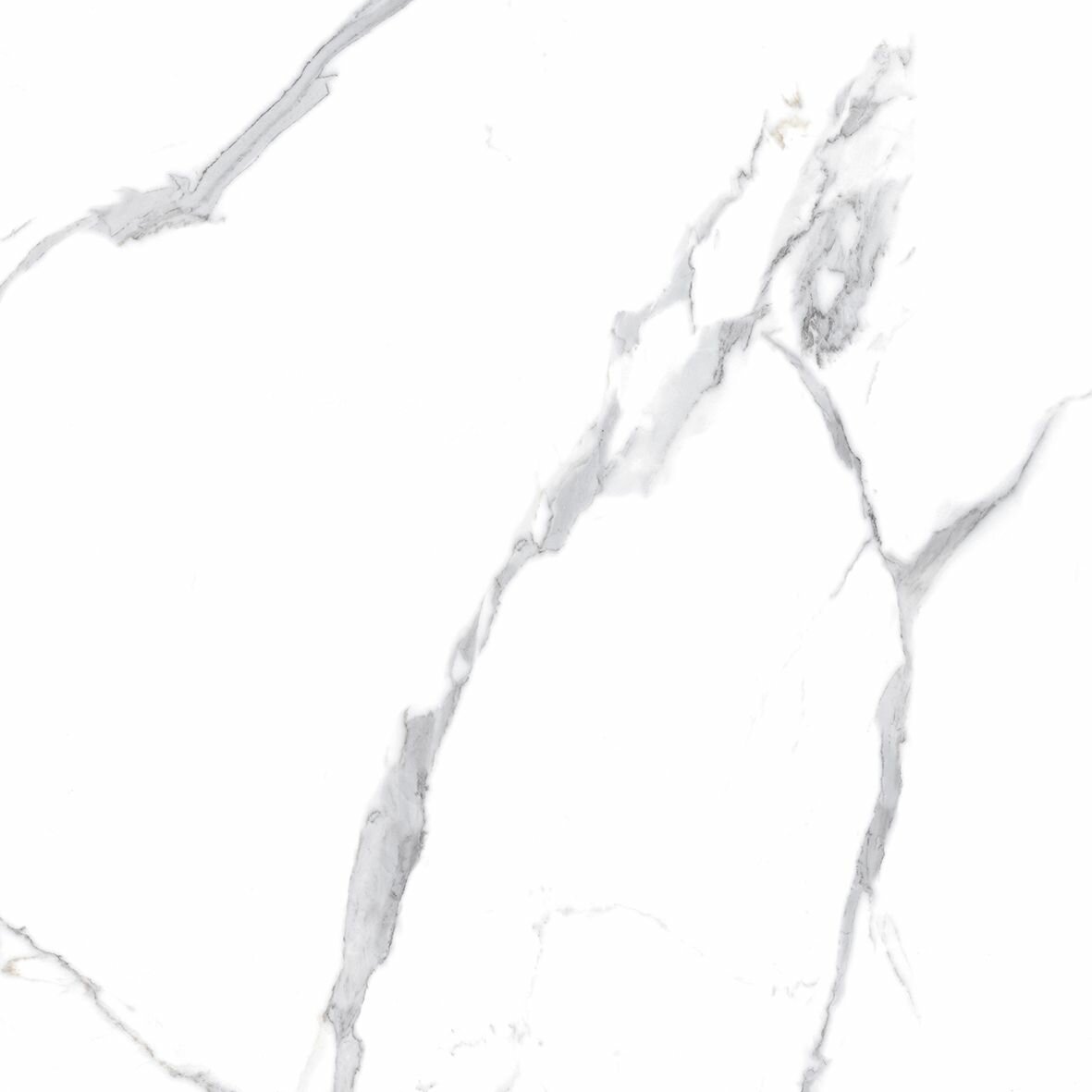 Ceradim Керамогранит Calacatta Splendid Silver белый полир 80x80 84 мм (цена за 1.92 м2)