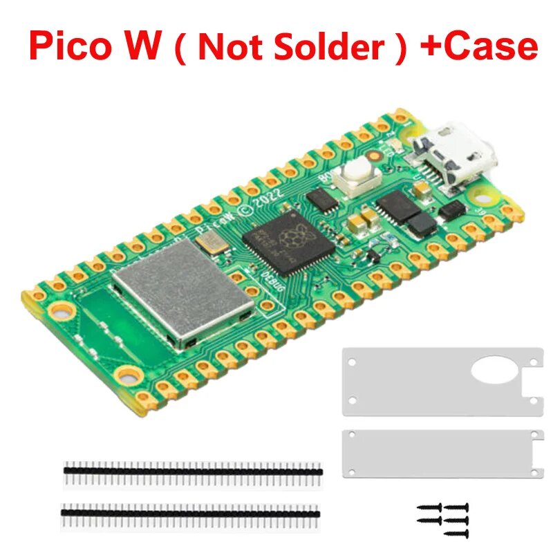 Raspberry Pi Pico набор с акриловым чехлом