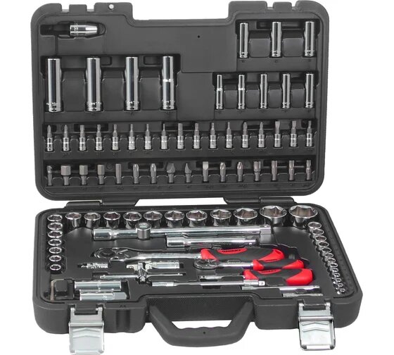 Набор инструментов Gigant Professional 1/2" и 1/4" 94 предмета, Сталь Cr-V, GPS 94