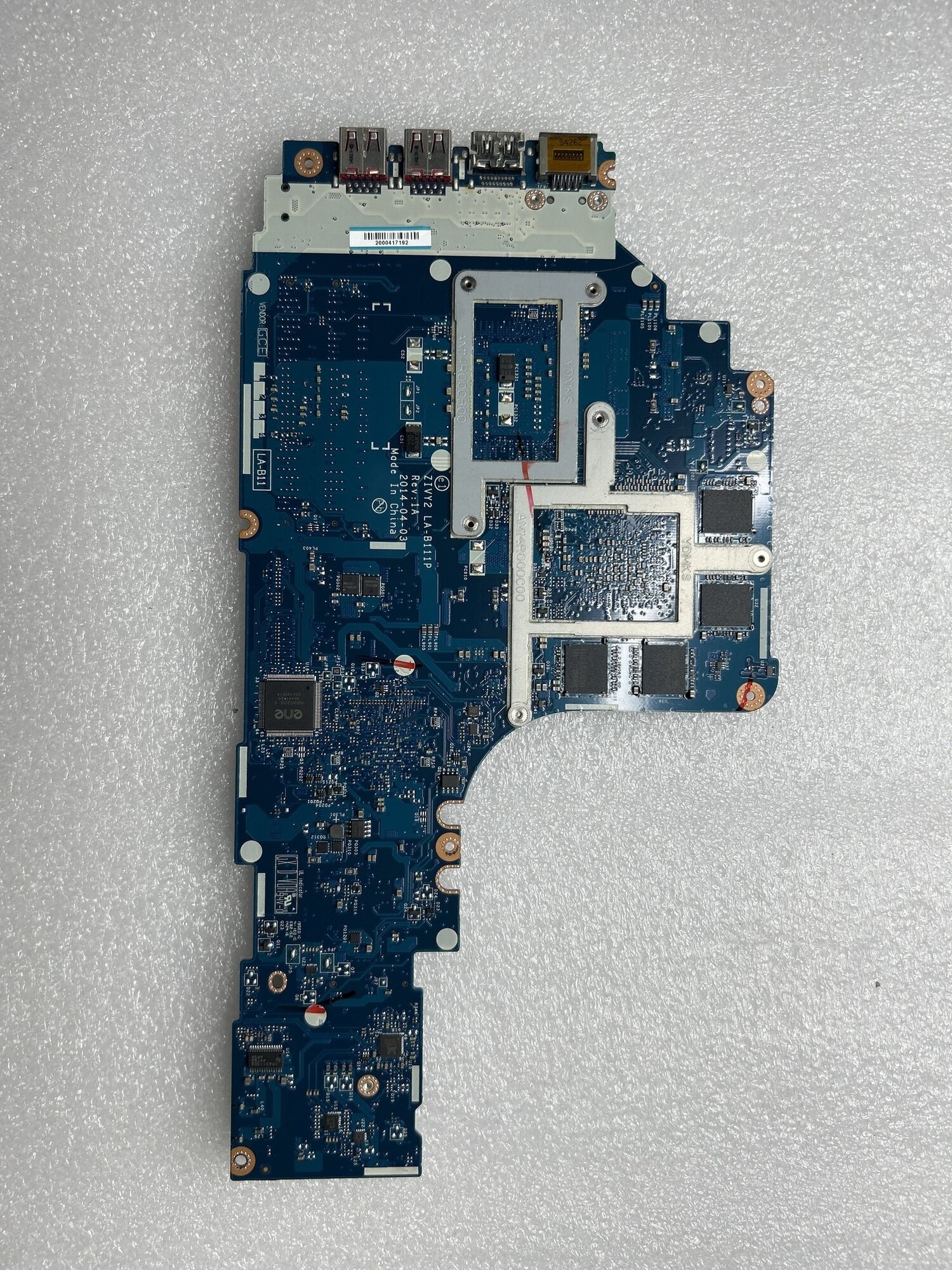 Материнская плата для ноутбука Lenovo Y50-70 W/W8S i7-4710 DIS 2G (5B20G57047) оригинал