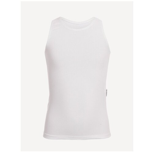 Майка ALIERA, размер 140, белый футболка aliera хлопок размер 140 белый