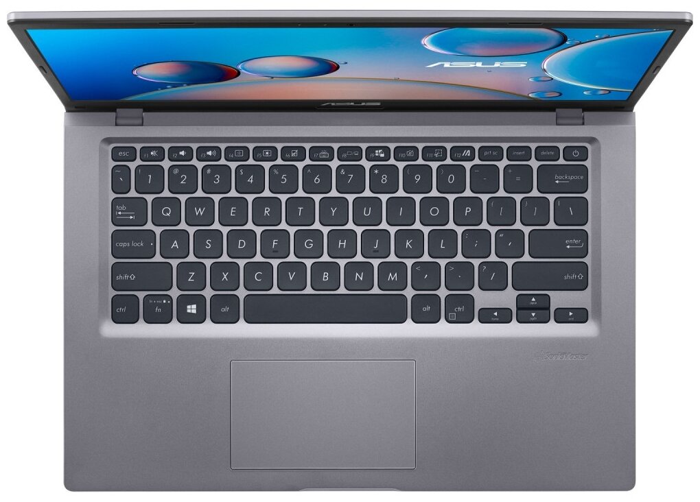 Ноутбук ASUS X415JF-BV131 90NB0SV1-M01670 Intel Pentium 6805 11 GHz8192Mb256Gb SSDnVidia GeForce MX130 2048MbWi-FiBluetoothCam141366x768Endless OS