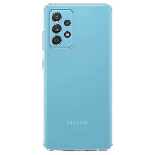 Накладка силиконовая для Samsung Galaxy A52 (2021) A525 прозрачная накладка силиконовая silicone cover для samsung galaxy a52 a525 красная