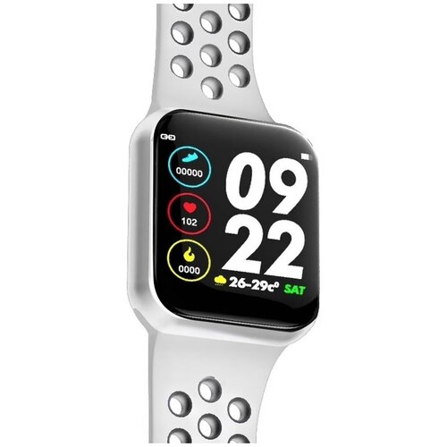 Умные смарт часы Smart Watch F8 серый 253400₽