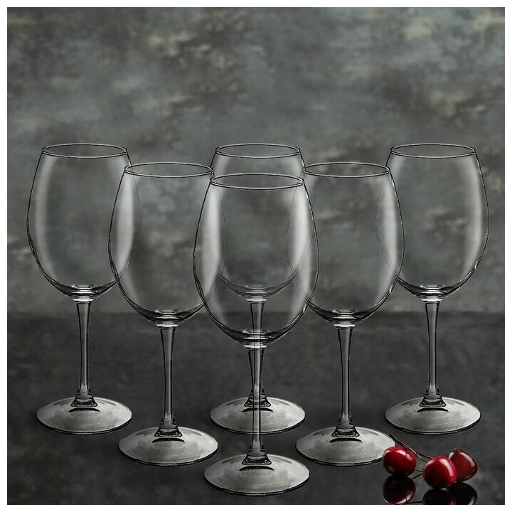 Набор бокалов для красного вина Enoteca 550 мл 6 шт