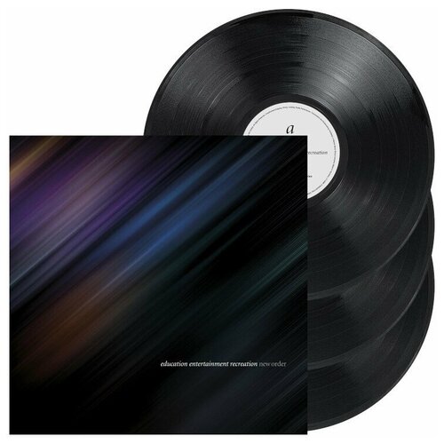 New Order - Education, Entertainment, Recreation (3LP Live) виниловая пластинка warner music new order education entertainment recreation limited edition 3lp