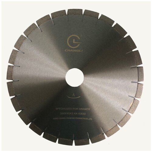 диск алмазный Changli 350х40х3.4х15х50 по граниту