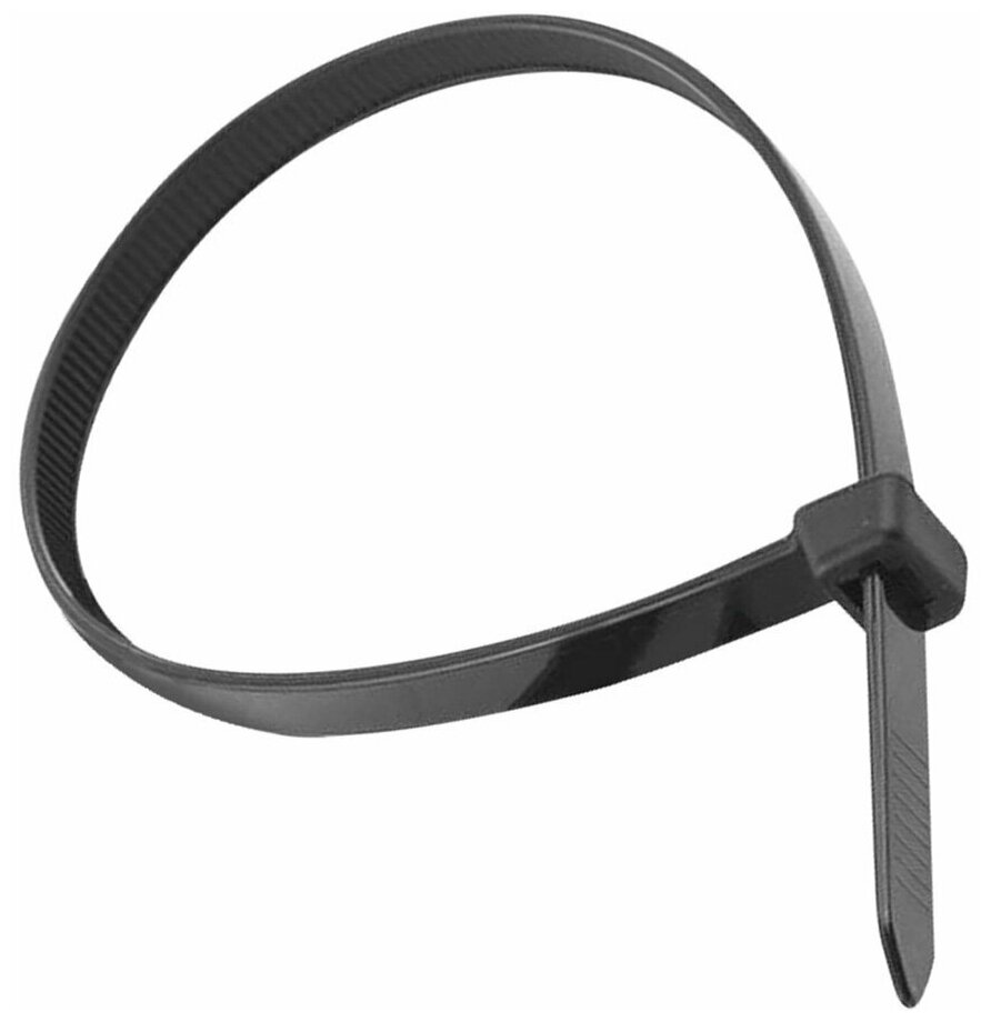 фото Стяжка (хомут) нейлоновая Smartbuy, 3,6*200, 100шт, черный
