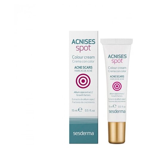 Крем против акне Sesderma Acnises Spot Colour Cream Acne Scars wish formula крем fermented ac x spot высокоэффективный против акне 12г