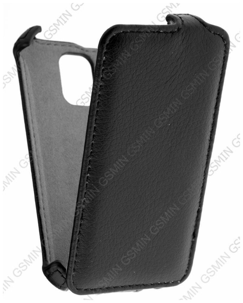 Кожаный чехол для Keneksi Teta 2 Armor Case (Черный)