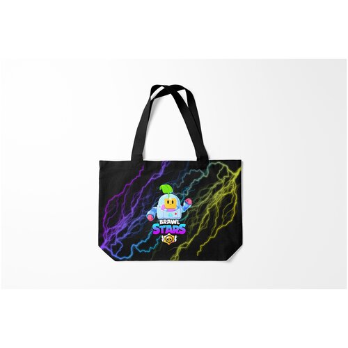 фото Сумка-шоппер / 46х35 см / геймерам / brawl stars sprout. burnettie