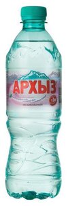 Вода минеральная Архыз 0,5л б/газ пэт. 12шт/уп.