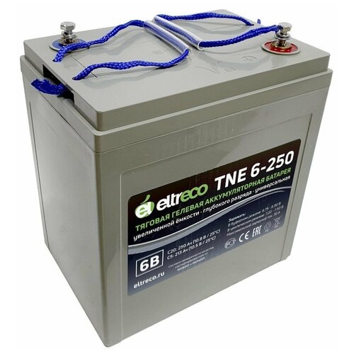 Тяговый аккумулятор Eltreco TNE6-250 (6V200A/H C3)